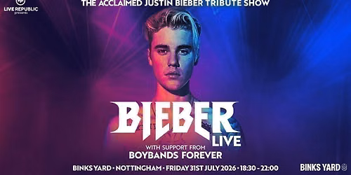 Bieber Live | Binks Yard