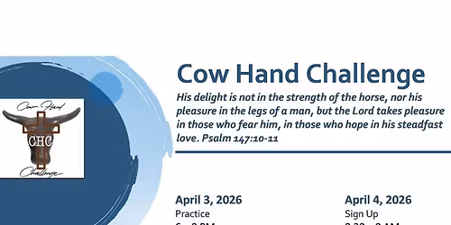 BTCC Cow Hand Challenge