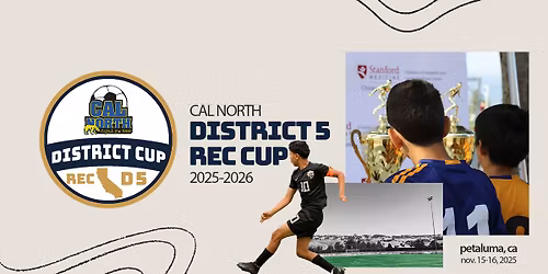 Cal North District 5 Rec Cup - Fall 2025