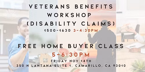 VETERAN Empowerment Workshop  & Home Buyer\/Seller Class & Agent Mastermind