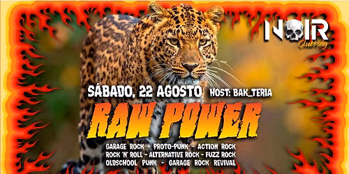 RAW POWER - Garage Rock Night