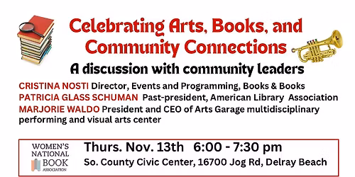 Celebrating Arts, Books and Community Connections