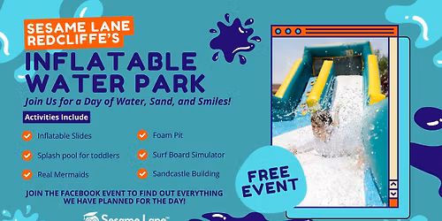 Redcliffe's Inflatable Water Park