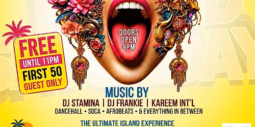 Island Saturdays Orlando: Caribbean Party at D\u2019Junction