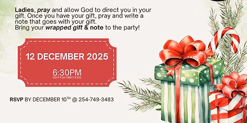 Women\u2019s Christmas Party! \ud83c\udf89\ud83c\udf84\ud83c\udf81