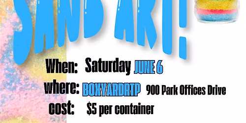 Sand Art at BoxyardRTP