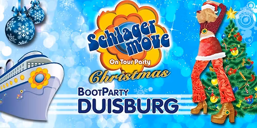 Duisburg: Schlagermove CHRISTMAS Bootparty (RESTTICKETS)