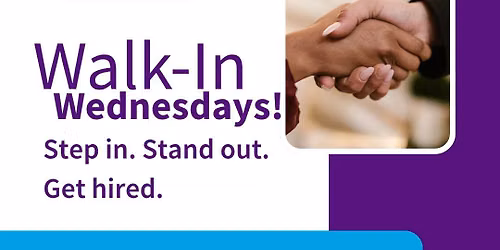 Open Interviews | Walk in Wednesday