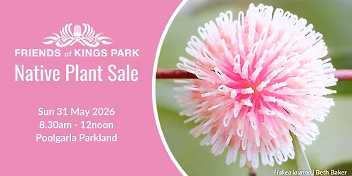Friends of Kings Park Native Plant Sale - May 2026