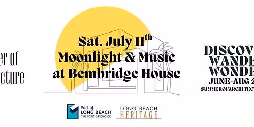 Summer of Architecture: (Free) Moonlight & Music @ Bembridge House