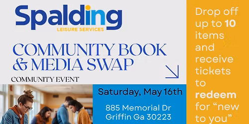 Community Book and Media Swap Event