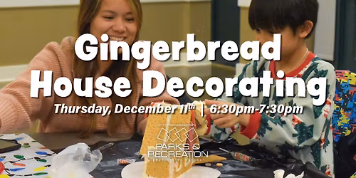 Gingerbread House Decorating