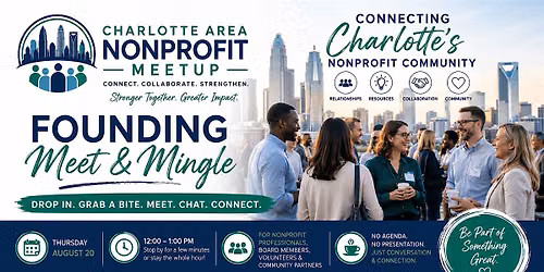 Charlotte Area Nonprofit Meetup Meet & Mingle