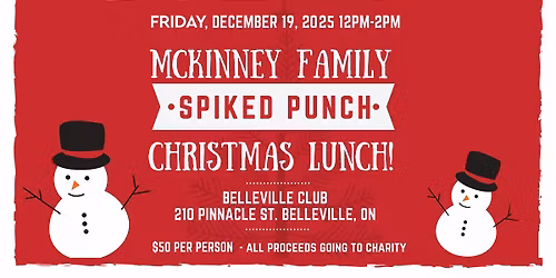 Spiked Punch Christmas Lunch