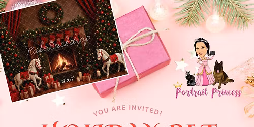 Holiday Photos of your Dog & Cat at PetWellClinic Plum by Portrait Princess
