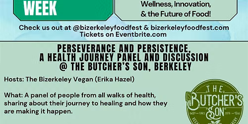 Perseverance And Persistence, A Health Journey Panel And Discussion