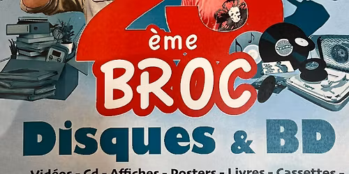 23\u00e8me Broc Disques & BD