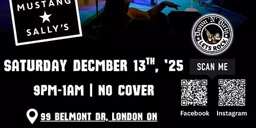 Down \u2018N\u2019 Dirty At Mustang Sally\u2019s 