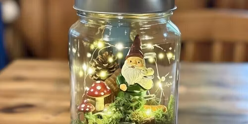 KIDS Make & Take Gnome Jar Workshop