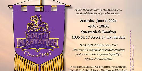SPHS Class of 1981 45th-Year Reunion