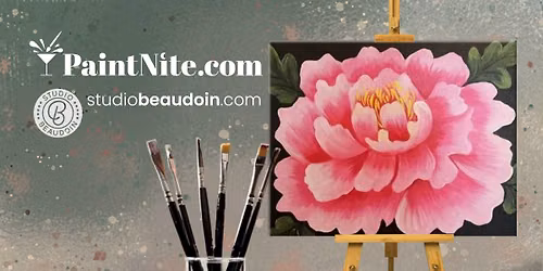 Paint Nite: Pretty Peony