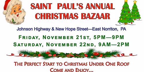 St. Paul 2025 Christmas Bazaar