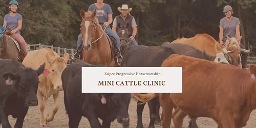 KPH Nights Under the Lights: Mini Cattle Clinic  (SOLD OUT)