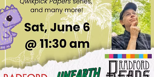 Reads Reads w\/ Radford University presents Tom Angleberger