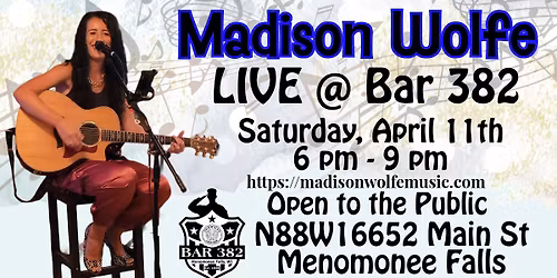 Madison Wolfe LIVE at Bar 382