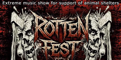 Rotten Fest - Sklub open air \/ Palou\u010dek p\u0159ed S-klubem Olomouc