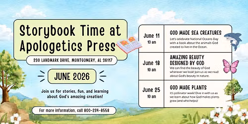 Storybook Time at Apologetics Press