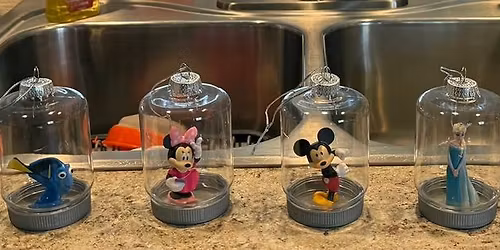 Disney Decorations Ornaments with Maria!