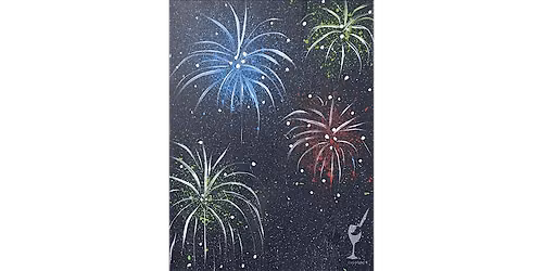 Fourth of July Fireworks - Paint and Sip in Houston | Classpop!\u2122