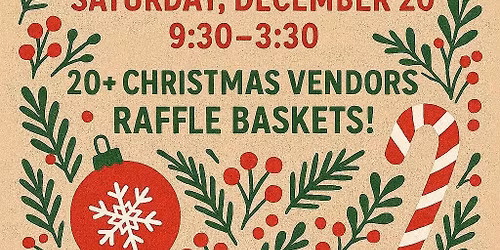 Countdown to Christmas Craft Show!