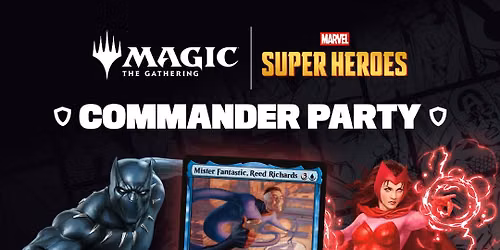 Marvel Super Heroes Commander Party