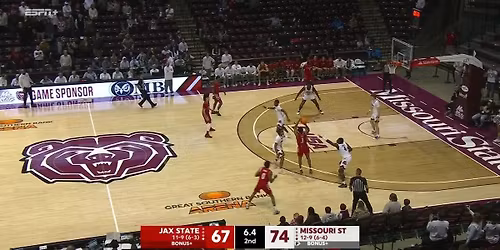 Jacksonville State Gamecocks vs. Missouri State Bears