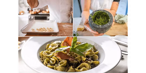 Craft Orecchiette al Pesto With Chef Boris - Pasta Making Cooking Class in NYC | Classpop!\u2122