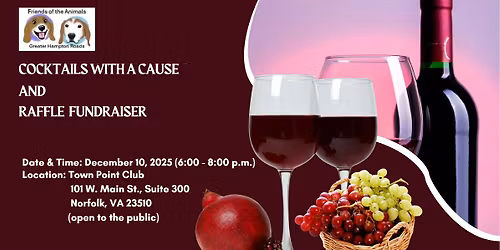 Cocktails with a Cause & Raffle Fundraiser