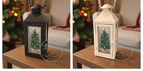 *SOLD OUT* UV and Crushed Glass Lantern Workshop - 2 Different Color and Size Options!