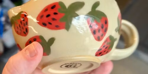 Decorated Berry Bowls