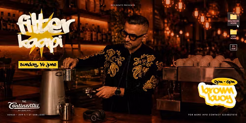 FILTER KAAPI \u2615 | Sunday Culture \u2022 Bollywood House & Coffee Cocktails