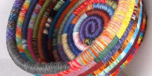 Kids Yarn Wrapped Basket Day Camp