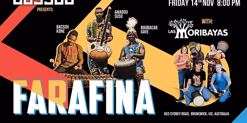 Farafina W Las Moribayas @ BAR OUSSOU!