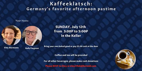 Kaffeeklatsch July 2026