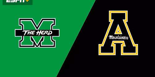 Marshall Thundering Herd at Appalachian State Mountaineers Football