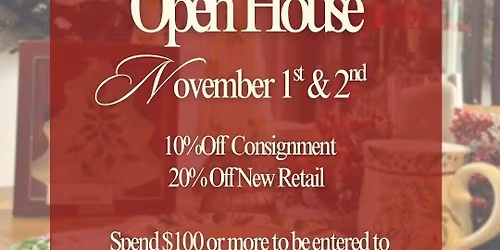 Holiday Open House At Belle Patri