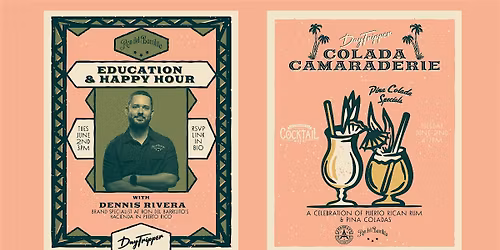 Rum education and Pi\u00f1a Colada Party