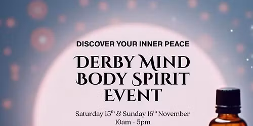 Join me in Derby at the Pavilion where i will bringing my Trinity of Healing \u2728\ufe0f\ud83e\udebd\ud83d\udc09\ud83d\udc96