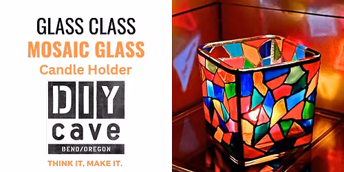 Mosaic Glass Candle Holder Workshop