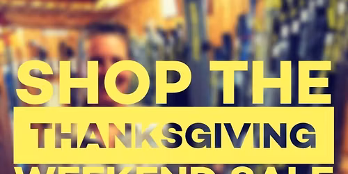 Thankgiving Weekend Sale & Small Biz Saturday!